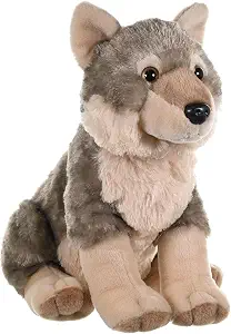 Jouets en peluche <span class=keywords><strong>loup</strong></span> réaliste personnalisés en usine, cadeau pour la Journée des enfants, jouets en peluche roi des loups réalistes - Product Image 6