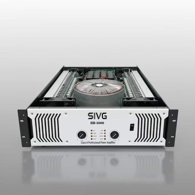 Professional Audio Power Amplifier Class H 2-Channel 3000W Per Channel Pure Copper Transformer High-quality Amplifier