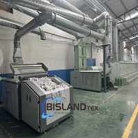 Machine industrielle de traitement des fibres pour l'ouverture des fibres de bananes machines textiles