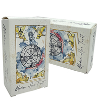Cartes de tarot imprimées offset avec design entièrement personnalisé, jeux de cartes d'affirmation sur carton
