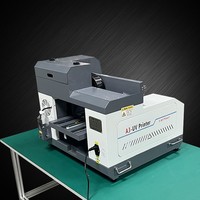 Impresora Plana UV de Alta Calidad, Tamaño A3, Impresora de Etiquetas, Impresión Multicolor en Tarjetas/Tubos/Cuero/Huevos/Flexibles, Modelo Nuevo XP600