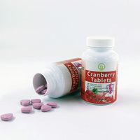 Comprimés de collagène végétalien à la canneberge pour l'immunité masculine, la santé de la peau et le soutien anti-âge - Complément alimentaire à base de plantes, déconseillé aux femmes enceintes
