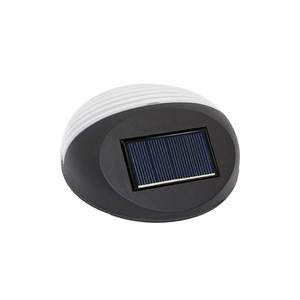 Fidèle en plastique noir mur LED décoration étanche paysage jardin <span class=keywords><strong>terrasse</strong></span> extérieure lumière solaire de clôture - Product Image 2