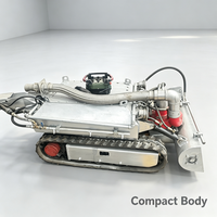 Robot Pengeruk Lumpur Hidrolik Kompak dengan Penghapusan Sedimen yang Presisi untuk Restorasi Saluran Air
