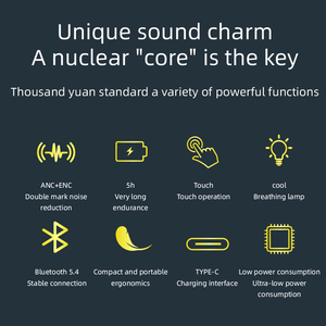 Écouteurs sans fil TWS 70 étanches avec contrôle tactile, basses profondes et micro intégré pour la vente en gros d'électronique grand public - Product Image 3