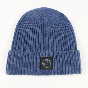 Venta al por mayor 100% gorro acrílico personalizado bordado gorro productos de <span class=keywords><strong>invierno</strong></span> <span class=keywords><strong>2023</strong></span> cálido Unisex logo tejido mujeres gorro de punto gorros - Product Image 2