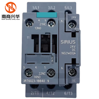 Siemens Yeni Orijinal 3RT60231BB40 Sirius Düşük Gerilim Kontrol Ekipmanı Üç Fazlı 24v DC 3RT6023-1BB40 Kontaktör
