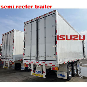 Remorques frigorifiques utilitaires d'occasion à vendre, petites unités tracteur-remorque semi-réfrigérées, congélateurs Thermoking à température contrôlée - Product Image 3