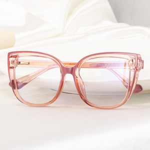 81062 monturas de gafas cuadradas <span class=keywords><strong>Retro</strong></span> para hombre, montura de gafas ópticas TR90 para mujer, gafas graduadas personalizadas para ordenador - Product Image 2