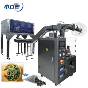 Professional Triangle Green Tea Packaging Machine Vegetable Seed Packing Machinery For Making Tea Bags