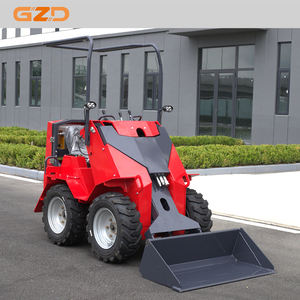 GZD pemuat Mini kompak 4x4 pemuat elektrik Diesel 4wd - Product Image 1