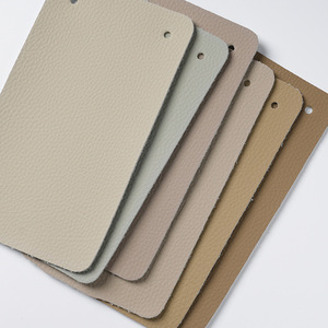 Pu Embossed <b>Leather</b> <b>Sheet</b> Nonwoven Backing Abrasion Resistant For Furniture Upholstery - Product Image 1