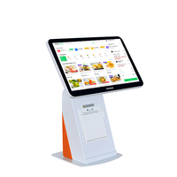 Terminal de point de vente tactile tout-en-un A5 avec paiement par reconnaissance faciale IA et imprimante thermique intégrée
