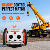 Télécommande professionnelle à installation facile pour grue Palfinger Fassi et excavatrice, avec joysticks croisés
