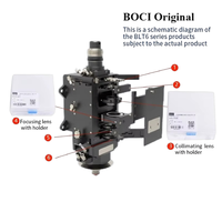 Lentille de focalisation et de collimation QDLASER D37 F100 avec support pour machine de découpe laser à fibre BOCI BLT441 BLT421S 15KW 20KW