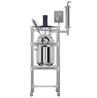 Réacteur de chauffage à double enveloppe en acier inoxydable vertical à haute productivité et haute qualité