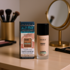 Fondotinta liquido Saniye R6037 Tonalità media Carbon Activator per tutti i tipi di pelle femminile - Product Image 2