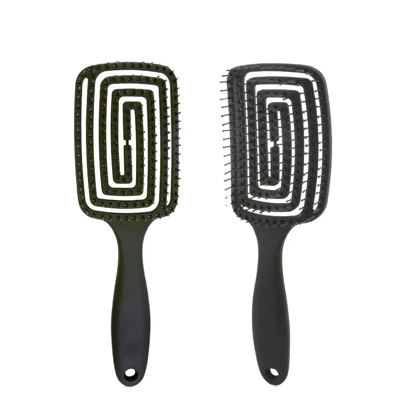 Masterlee ब्रांड नई डिजाइन मालिश कोरिया वेंट ब्रश प्रॉक्सी घुंघराले ब्रश शैम्पू बाल ब्रश