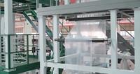 Machine de fabrication de films machine de fabrication de films mono-couche extrudée avec sacs en plastique biodégradables