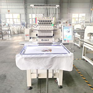 Gensen bán chạy nhất đầu duy nhất dahao máy tính 12 15 màu sắc sử dụng nhà một đầu máy vi tính cap thêu máy Monogram - Product Image 3