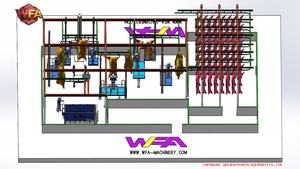Équipement multifonctionnel pour ligne d'abattage de moutons : levage, découpe, lavage, refroidissement pour usine de transformation d'agneaux - Product Image 3