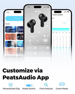 Audífonos Intrauditivos <span class=keywords><strong>SoundPEATS</strong></span> Q3 Pro de Bajo Precio con Cancelación Activa de Ruido, Auriculares Inalámbricos ANC con Bluetooth - Product Image 2