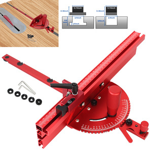 <span class=keywords><strong>Sierra</strong></span> de mesa de aluminio para carpintería, corte de inglete telescópico, herramientas de carpintería, mesa de máquina de tallado de inglete - Product Image 2