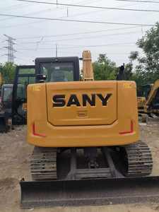 Suministro de fábrica, excavadora Sany 75C SY75C usada, marca china, modelo 2024, 7 toneladas, 0,35 m³, componente de motor de núcleo de cubo, maquinaria para - Product Image 3