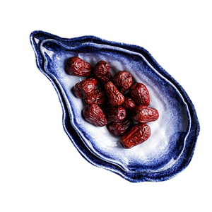 Ciotola Decorativa a Forma di Conchiglia per Ristorante, Piatto in <span class=keywords><strong>Ceramica</strong></span> per Servire Ostriche e Frutti di Mare, Stoviglie Retrò per Sushi e Sashimi - Product Image 4