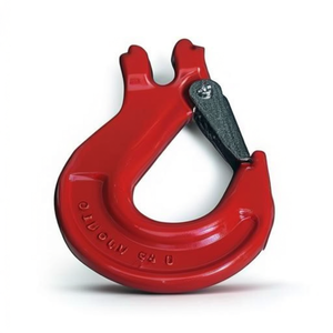 Gancho de elevación tipo Clevis, grado 80, acero aleado pintado, certificado CE, accesorios de elevación y anclaje - Product Image 2