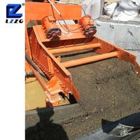 Écran de déshydratation linéaire en polyuréthane avec double moteur vibrant pour le traitement du sable de roche et du sable de rivière