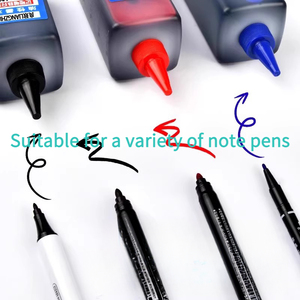 500ml vĩnh viễn đánh dấu penrefill mực với màu đen đỏ xanh màu sắc trường văn phòng phẩm dầu đánh dấu - Product Image 3