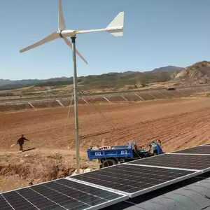 Generador Eólico Horizontal de Imán Tipo 10KW de Marca China, 3 Fases, 120v 220v 240v, Híbrido Eólico Solar - Product Image 5