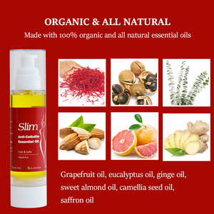 Chinaherbs Lipo giảm béo tinh dầu loại bỏ độc tố khỏi cơ thể thúc đẩy sự trao đổi chất cơ thể chống cellulite dầu massage - Product Image 5