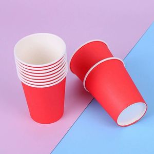 Vasos de Papel Desechables de Colores para Manualidades, Educación Temprana, Niños, Vasos de Color Puro al por Mayor - Product Image 4