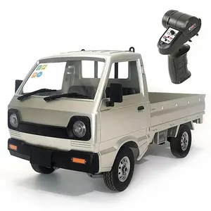 WPL D12 1/16 Mini Miniature 2.4G Electric RTR Led Lights Drift Radio Control Kei Truck RC Van Car For Hobby Collection