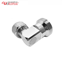 Adaptateur coaxial DIN JK/KK/KJ, connecteur mâle DIN 716 vers mini-DIN femelle 4.3-10, câble à angle droit 50 ohms