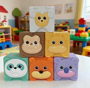 Juego <span class=keywords><strong>de</strong></span> Cajas Sorpresa <span class=keywords><strong>de</strong></span> PVC con Diseño <span class=keywords><strong>de</strong></span> Animales, Juguete <span class=keywords><strong>de</strong></span> Ensamblaje, Bloques Personalizados, Juguete Educativo <span class=keywords><strong>de</strong></span> Vinilo, Juguete Interactivo para Padres e Hijos, <span class=keywords><strong>Parque</strong></span> <span class=keywords><strong>de</strong></span> Diversiones - Product Image 2