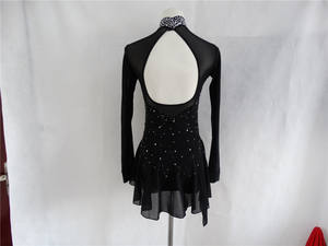 आंकड़ा skatice फिगर स्केटिंग पोशाक वयस्कों नृत्य पोशाक बॉलरूम स्केट ड्रेस लड़की Dancewear वेशभूषा - Product Image 3