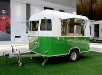 Nouvelle petite remorque alimentaire mobile pour la restauration rapide, avec recharge de capsules de café et de chips, pour Gyro DOT ADR