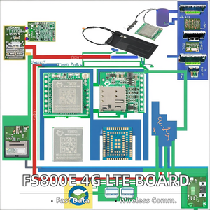 Fs800e 4G bảng lõi cat.1 không dây LTE tất cả các Mạng Truyền Thông DTU truyền dữ liệu ec800n mô-đun phát triển Wifi mô-đun - Product Image 3