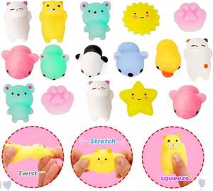 2025 New Custom Keycap Keyboard Fidget Spinner Clicker 117pcs Mochi Squishy Toys Mini Pop <b>Keychains</b> Adults Novelty Gag Toys - Product Image 6