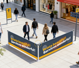 โรงงานต้าหนิวผลิตแผงกั้นควบคุมฝูงชนอเนกประสงค์ ป้องกันการซีดจาง ทนต่อการฉีกขาด สำหรับงานเทศกาล งานรื่นเริง และการแบ่งโซน - Product Image 1