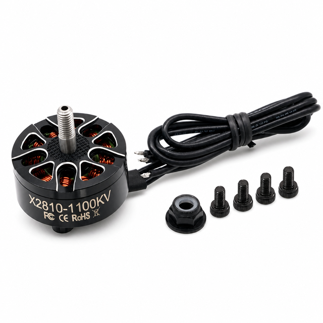 Faradyi Customized High Power 28mm X2810 Aluminum 20000RPM Uav Drones Diy Parts Rc Model 900kv 1100kv 1300kv 1500kv Brushless Dc