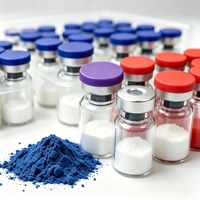 Poudre de Tripeptide de Cuivre GHK-Cu de Qualité Cosmétique 1, Pureté Élevée 99%, Matière Première Cosmétique CAS 89030955 par WV