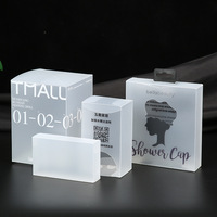 Fabricant d'emballages sur mesure, boîte en plastique PVC, boîte d'emballage transparente pliable, boîte cadeau en plastique