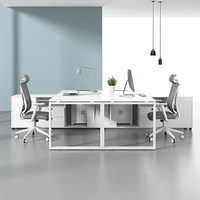 Chaise de bureau moderne de style Wabi-sabi simple et luxueuse en MDF avec table d'appoint