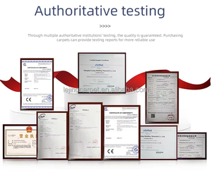 Tappeti Moderni di Alta Gamma in Velluto Stampato con Motivi Personalizzati, Colori e Dimensioni su Misura - Resistenti all'Acqua e Antiscivolo per Sale da Pranzo e KTV - Product Image 5