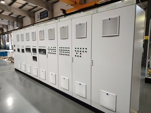 Armoire de commande PLC en acier avec panneau de moteur AC, équipement électrique - Product Image 2