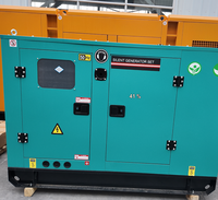 Groupe électrogène diesel 20KW/25KVA, refroidissement par eau, protection automatique, groupe électrogène diesel silencieux
